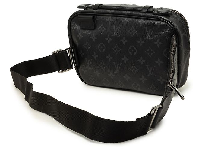 Bumbag Louis Vuitton Black Monogram Eclipse Explorer - vista 2