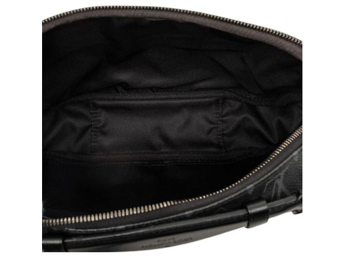 Bumbag Louis Vuitton Black Monogram Eclipse Explorer - vista 4