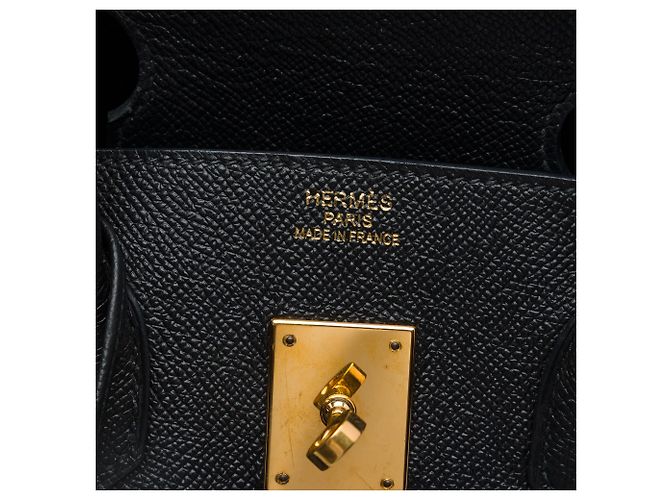 Hermès Black Epsom Birkin Retourne 35 - Ansicht 5
