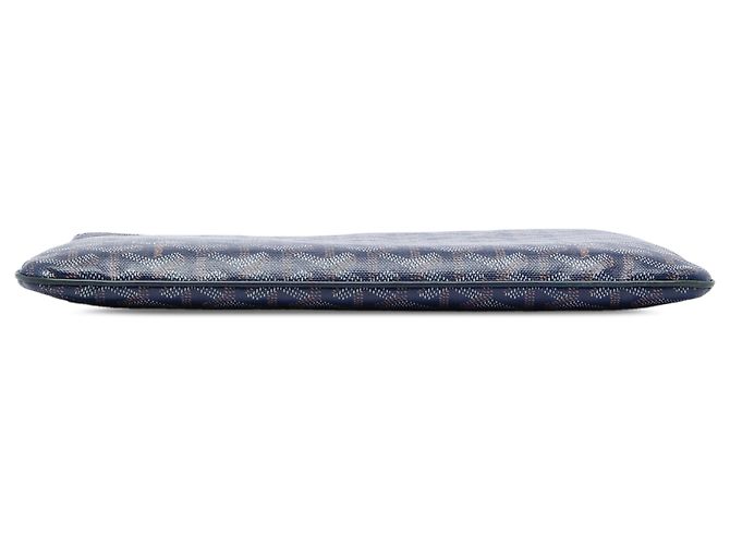 Goyard Blue Goyardine Senat MM - vista 3