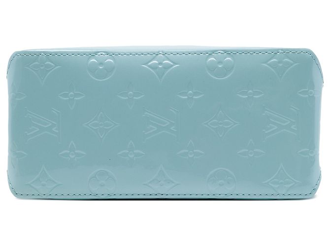 Louis Vuitton Blue Monogram Vernis Reade PM - vista 3