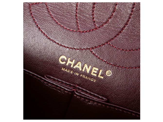Chanel Black Quilted Aged Calfskin Reissue 2.55 Double Flap 226 - vista 5