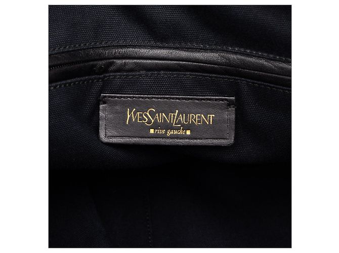 Autre Marque Bolso de mano Saint Laurent Muse Large de lona azul - vista 5