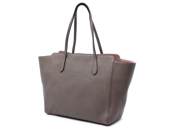 Borsa Swing Gucci Medium in pelle di vitello marrone - vista 2