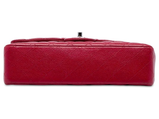 Chanel Red Medium Classic Caviar Double Flap - Ansicht 3