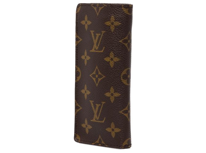 Louis Vuitton Brown Monogram Etui a Lunettes Simple Eyeglass Case - vue 2