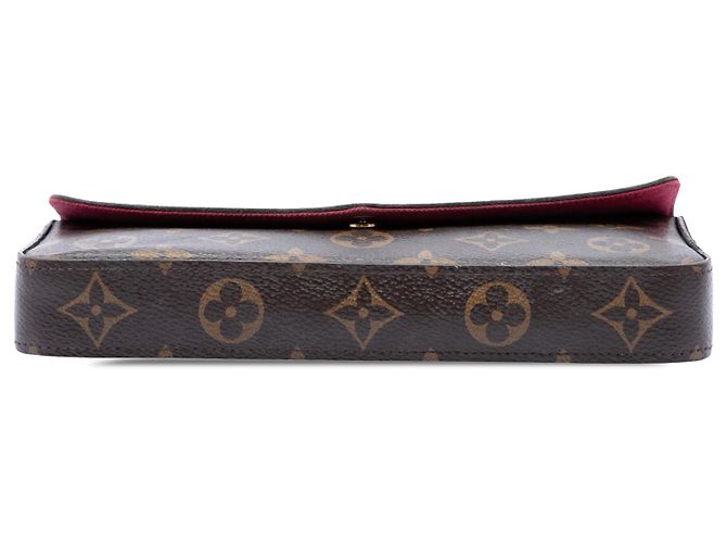 Pochette Félicie Louis Vuitton Brown Monogram Pochette Felicie - vista 3