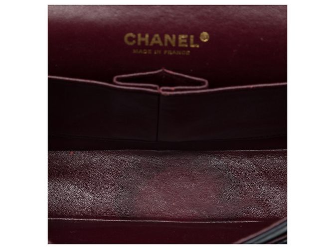 Chanel Black Medium Classic Lambskin Double Flap - Ansicht 4