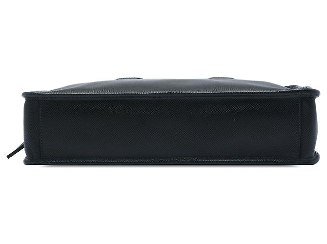 Borsa Business Prada in Saffiano Nero - vista 3