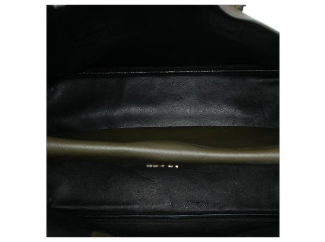 Borsa Prada Large Saffiano Cuir con doppio manico, Verde - vista 4