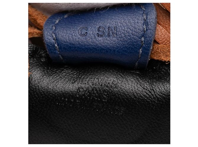 Hermès GriGri Rodeo Bag Charm PM in pelle di agnello Milo nera - vista 3
