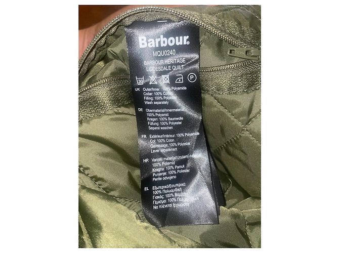 Barbour Liddesdale Steppjacke - Olivgrün - Ansicht 3
