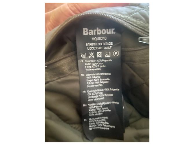 Barbour Liddesdale Steppjacke - Olivgrün - Ansicht 4