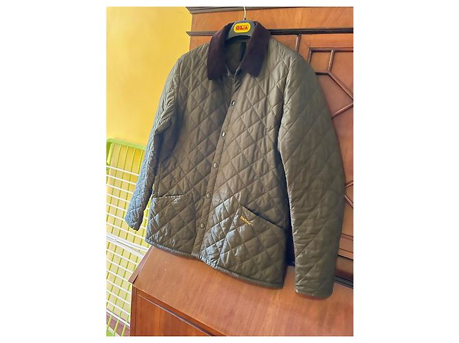 Barbour Liddesdale Steppjacke - Olivgrün - Ansicht 5