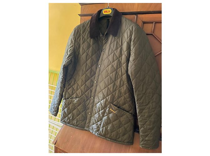 Barbour Liddesdale Steppjacke - Olivgrün - Ansicht 6