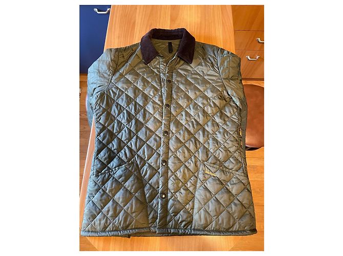 Barbour Liddesdale Steppjacke - Olivgrün - Ansicht 7