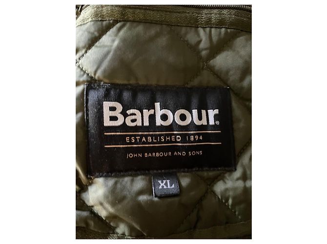 Barbour Liddesdale Steppjacke - Olivgrün - Ansicht 9