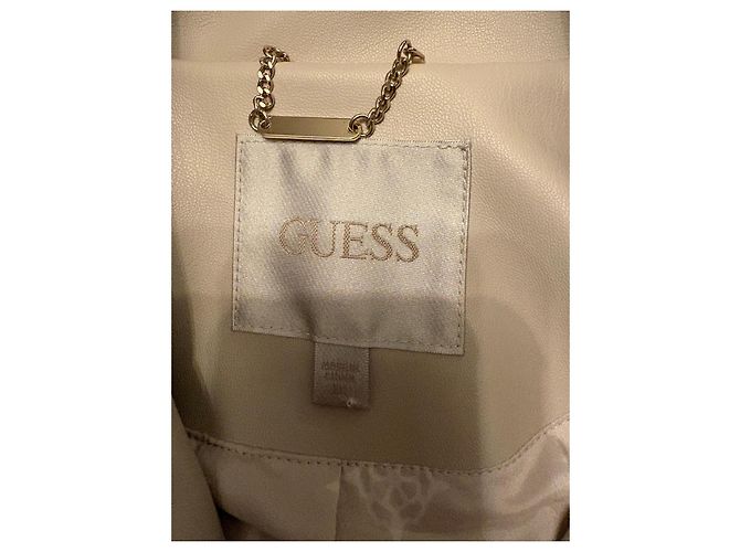 Guess Giacca in ecopelle da donna in beige - vista 3