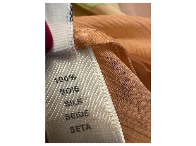 Leonard Seidenkleid mit Blumenprint - Ansicht 3