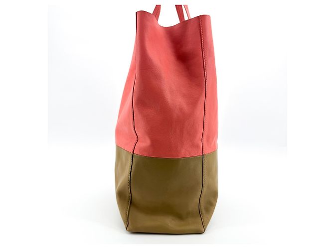 Céline Celine Vertical Bi-Cabas Leather Large - vue 3
