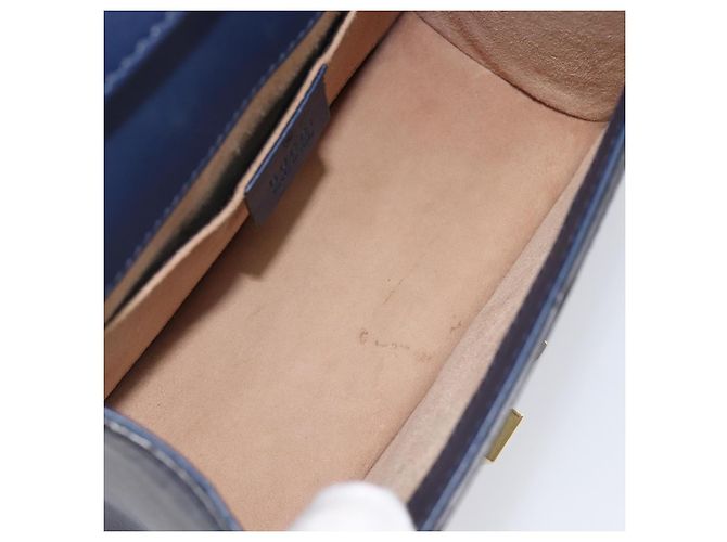 Gucci Sylvie Top Handle Leather Mini - vista 5