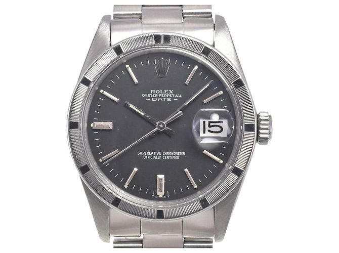 Rolex Oyster Perpetual Date Automatic Stainless Steel 34 - vista 2