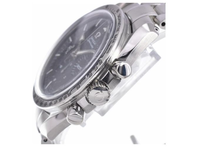 Omega Speedmaster Broad Arrow Chronograph Manual Stainless Steel 42 - vista 3