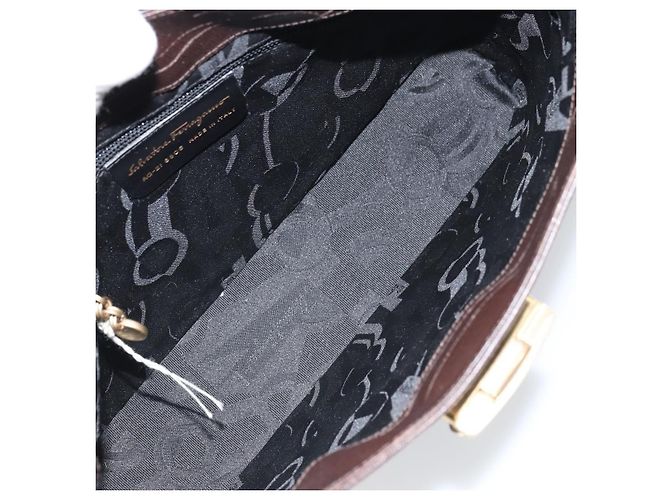 Borsa a tracolla Salvatore Ferragamo in pelle - vista 5