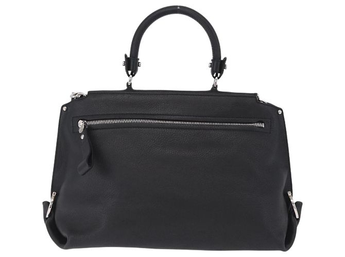 Salvatore Ferragamo Sofia Satchel Grainy Leather Large - vista 2