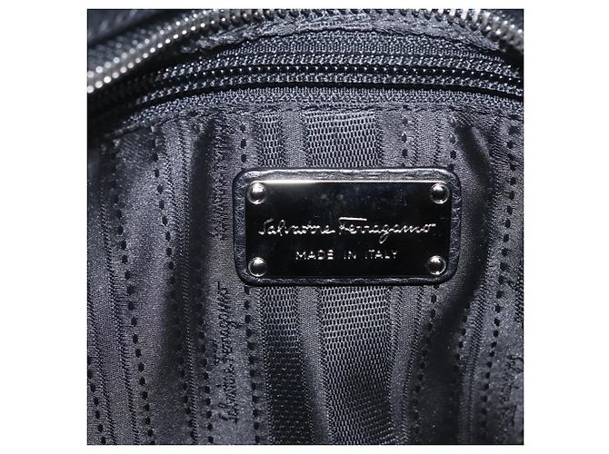 Salvatore Ferragamo Sofia Satchel Grainy Leather Large - vista 6