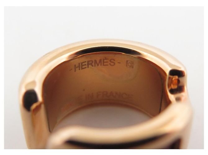 Hermès NUOVO MONO ORECCHINO HERMES OLYMPE PM H010707CD55 IN PLAQUE OR - vista 10