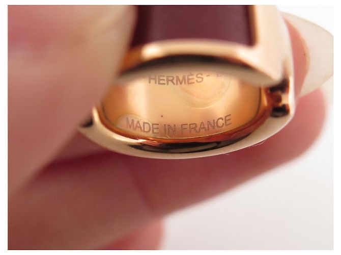Hermès NUOVO MONO ORECCHINO HERMES OLYMPE PM H010707CD55 IN PLAQUE OR - vista 11
