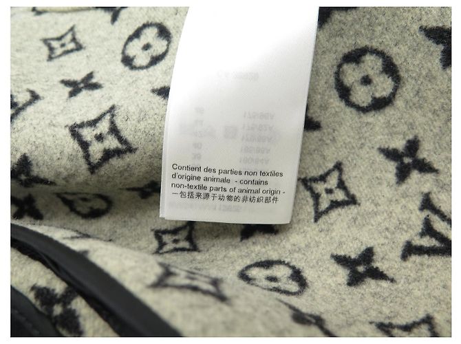 ABRIGO LARGO LOUIS VUITTON NUEVO CINTURÓN FORRO MONOGRAM S 36 - vista 11