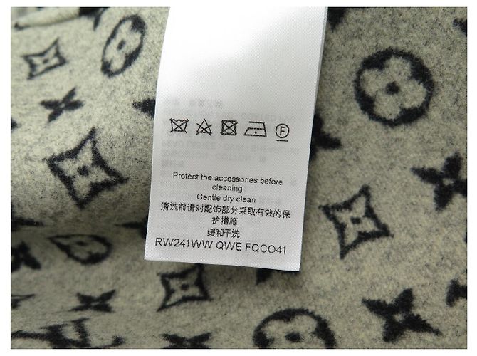 ABRIGO LARGO LOUIS VUITTON NUEVO CINTURÓN FORRO MONOGRAM S 36 - vista 13
