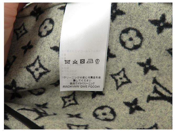 ABRIGO LARGO LOUIS VUITTON NUEVO CINTURÓN FORRO MONOGRAM S 36 - vista 9