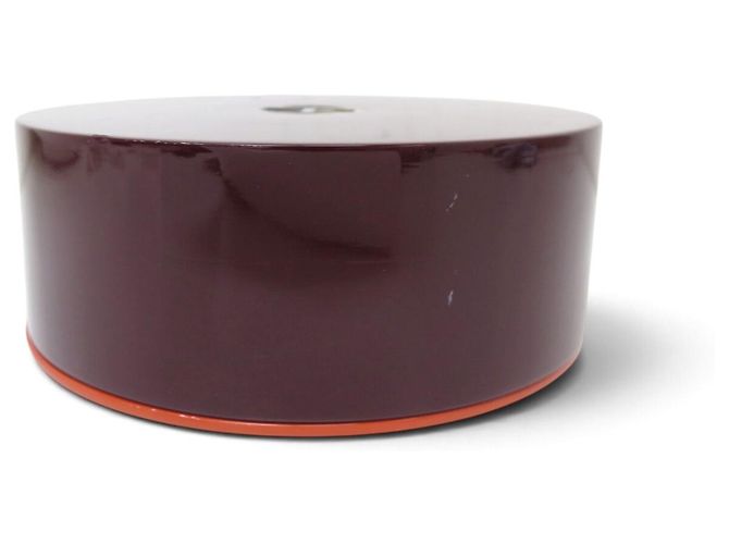 Hermès HERMES RUNDE LACK- UND BÜFFELHORNBOX VIDE POCHE EMPTY POCKET BOX - Ansicht 4