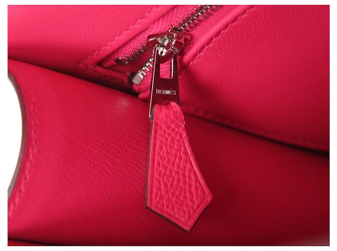 Hermès NUOVA BORSA A MANO HERMES CONSTANCE III 24 H080122CKAD PELLE EPSOM LUCERNA ALLIGATORE - vista 10