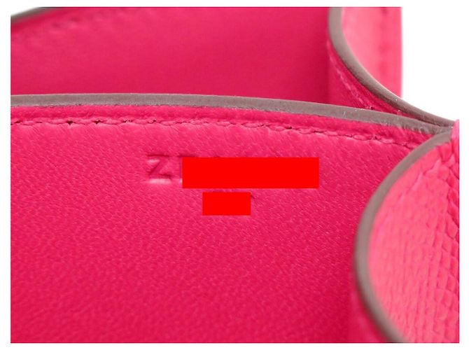 Hermès NUOVA BORSA A MANO HERMES CONSTANCE III 24 H080122CKAD PELLE EPSOM LUCERNA ALLIGATORE - vista 11