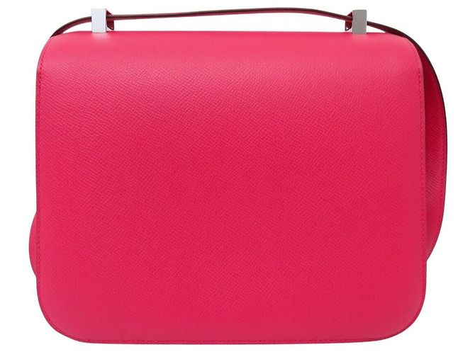 Hermès NUOVA BORSA A MANO HERMES CONSTANCE III 24 H080122CKAD PELLE EPSOM LUCERNA ALLIGATORE - vista 2