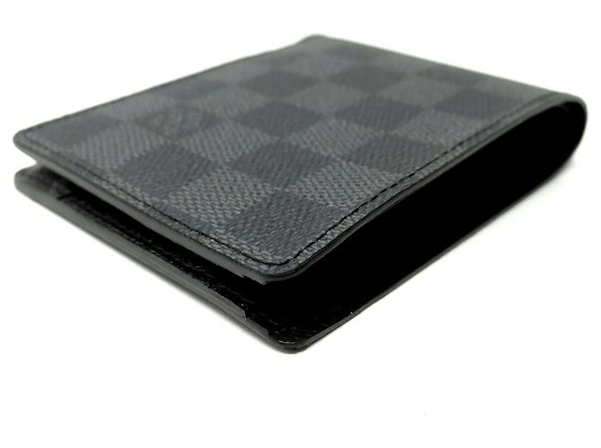 NEU LOUIS VUITTON MULTIPLE N62663 DAMIER GRAPHITE WALLET - Ansicht 4