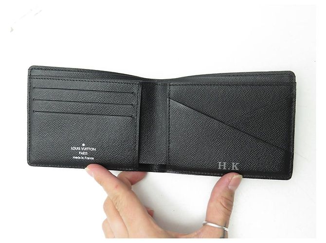NEU LOUIS VUITTON MULTIPLE N62663 DAMIER GRAPHITE WALLET - Ansicht 6