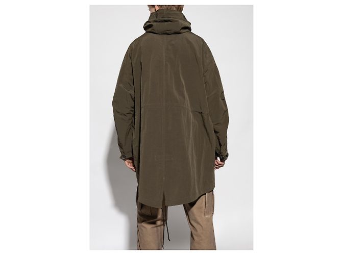 Dolce & Gabbana Parka in nylon verde - vista 2