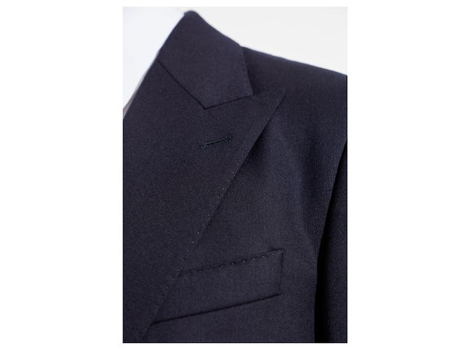 Dolce & Gabbana Blue Wool Blazer - view 3