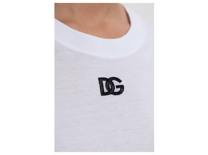 Dolce & Gabbana T-Shirt mit besticktem Logo - Ansicht 3