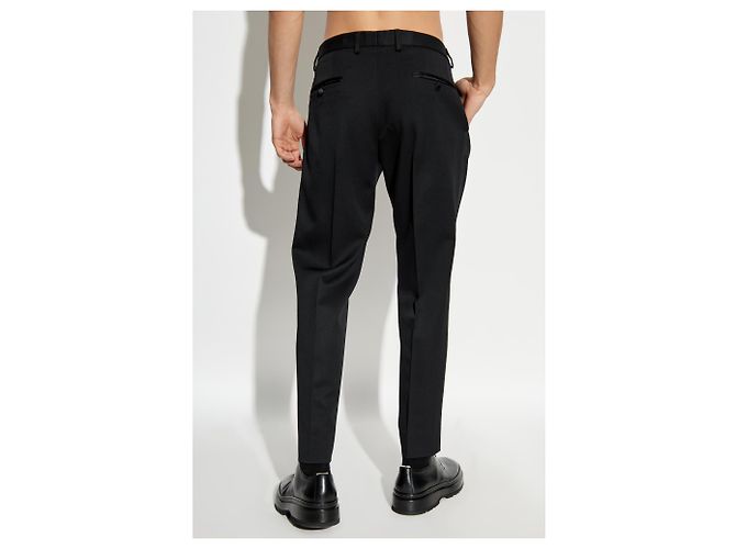 Dolce & Gabbana Woll-Smokinghose Schwarz - Ansicht 2