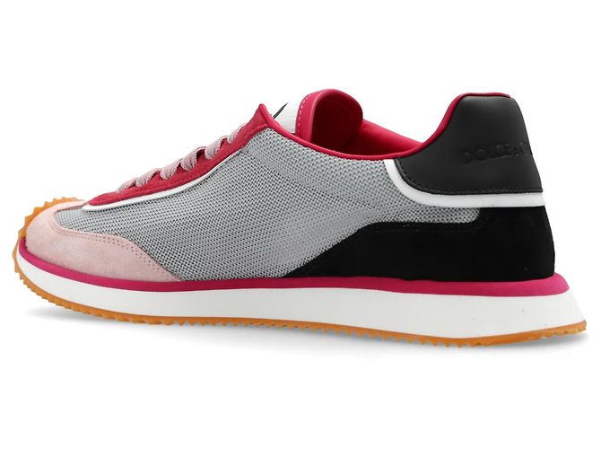 Dolce & Gabbana Sneakers DG Cushion Multicolore in Pelle - vista 3