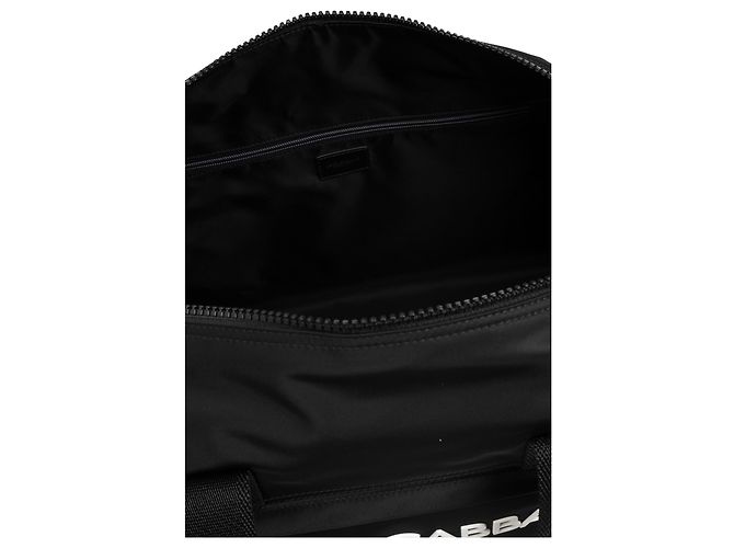 Valigetta Dolce & Gabbana nera in cotone - vista 3