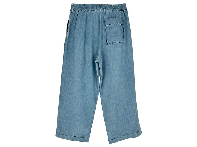Vaqueros Wideleg Dries Van Noten en algodón azul - vista 2