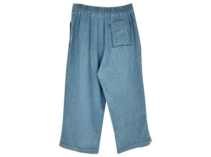 Vaqueros Wideleg Dries Van Noten en algodón azul - vista 3