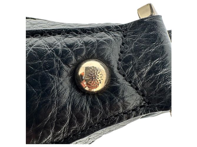 Borsa a tracolla Mulberry Darley Hobo in pelle nera - vista 10